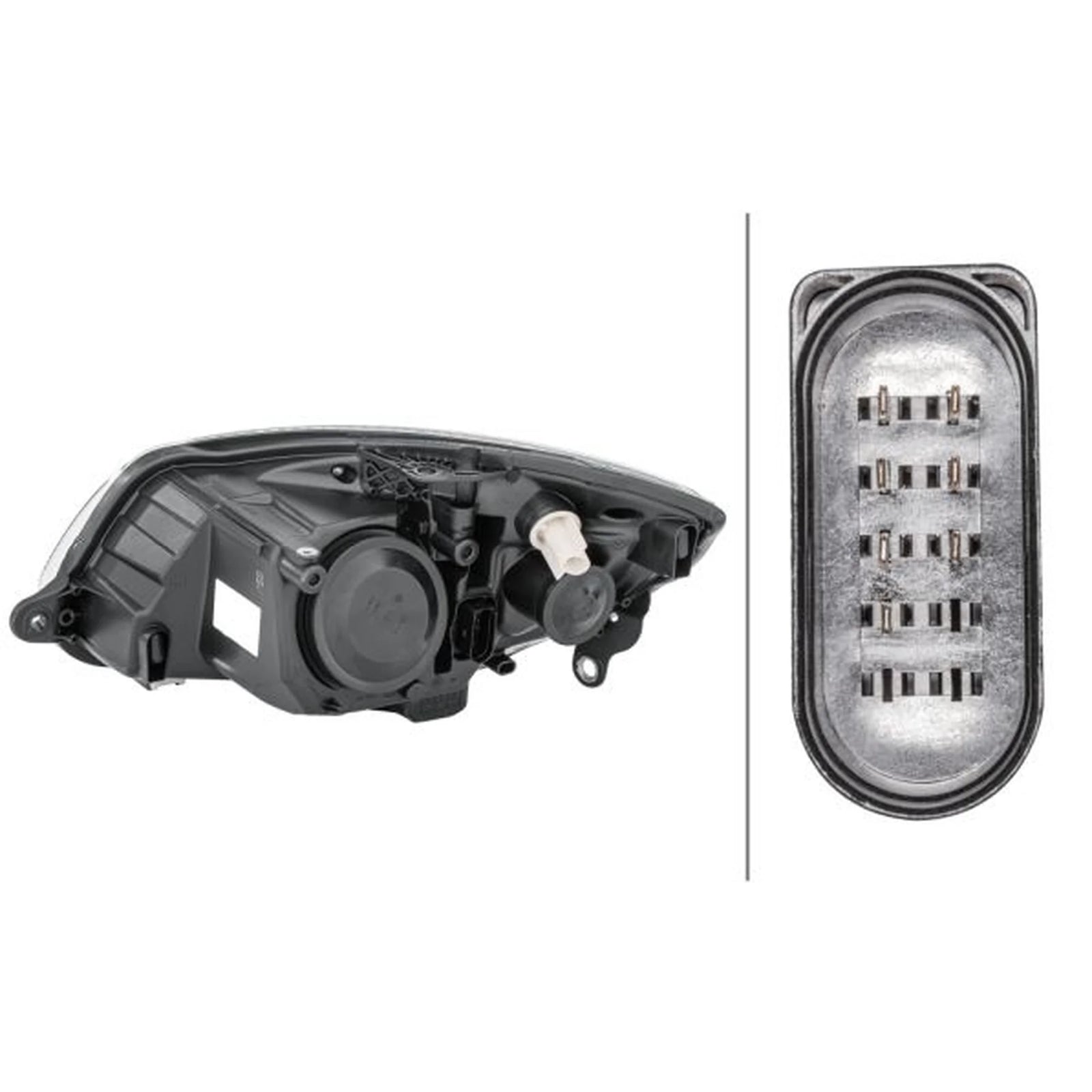 Hella Headlight Headlamp PY21W Right 1ED 247 025-221