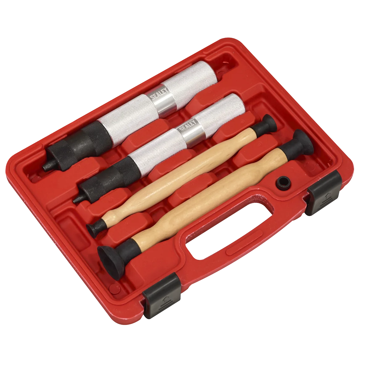 Sealey Valve Collet Remover/Installer Set 5 Piece with Suction Cups