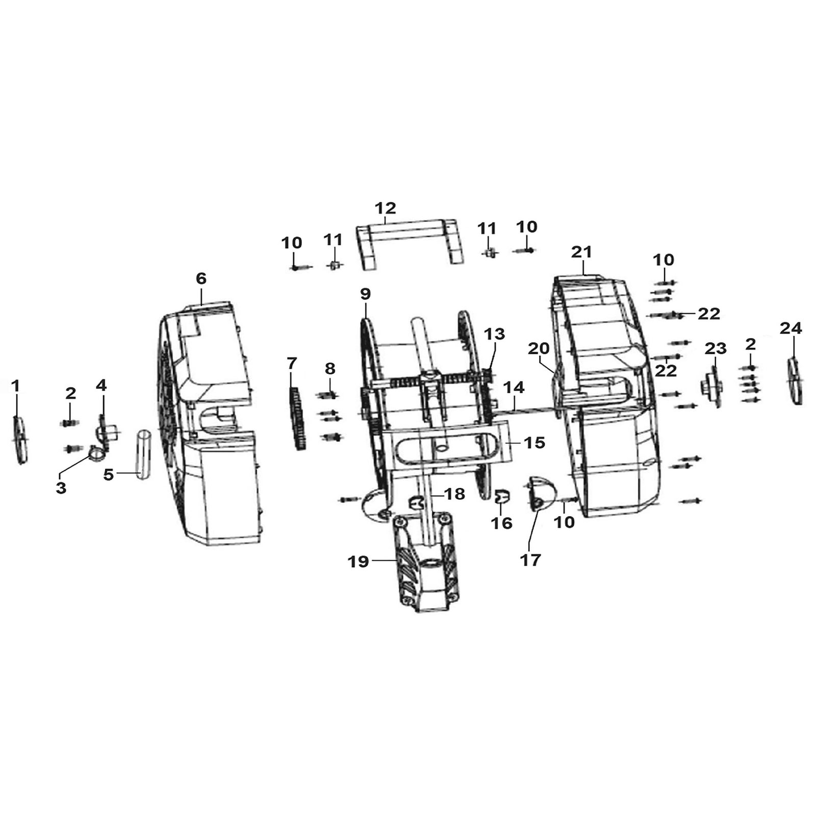Sealey Handle SA822.V2-12