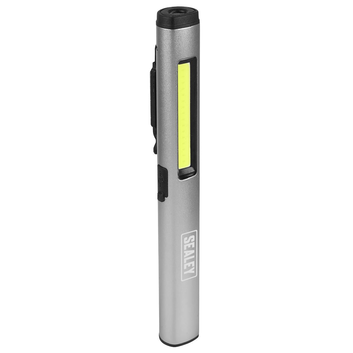 Sealey Penlight Torch with UV 5W COB & 3W SMD LED with Pointer Rechargeable