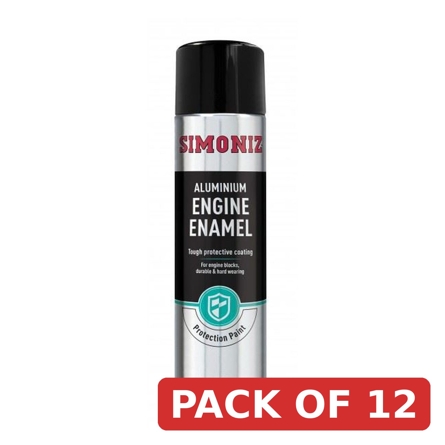 Simoniz Enamel Matt Aluminium Engine Spray Paint 500ml