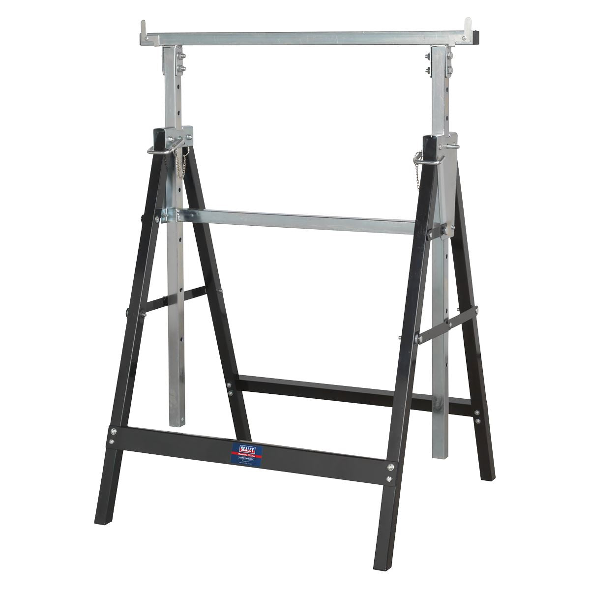 Sealey Fold Down Telescopic Trestle 200kg Capacity - Pair FDT32