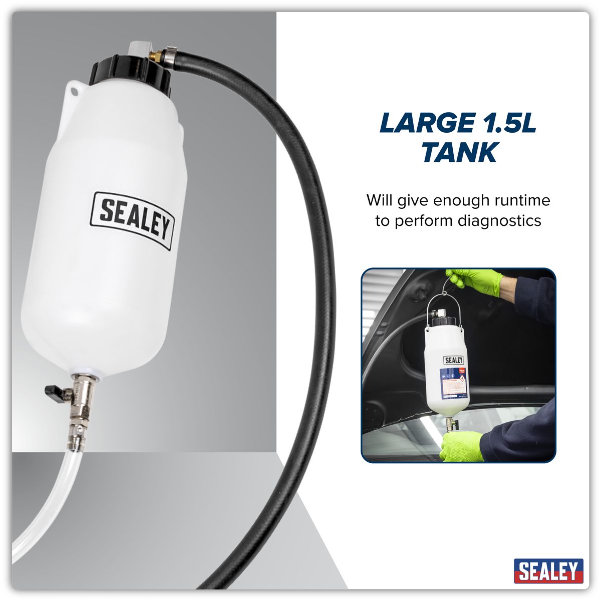 Sealey Auxiliary Fuel Tank 1.5L Model VS666