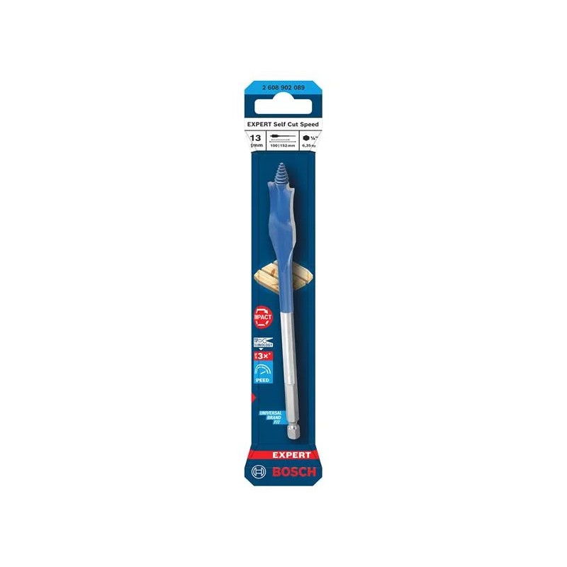 Bosch Powertool Accessories EXPERT Self Cut Speed Spade Drill