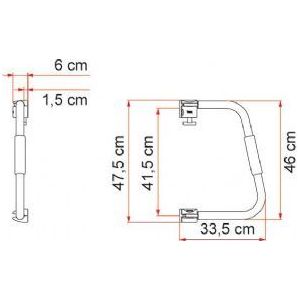 Fiamma Security 46 White 03513A01-
