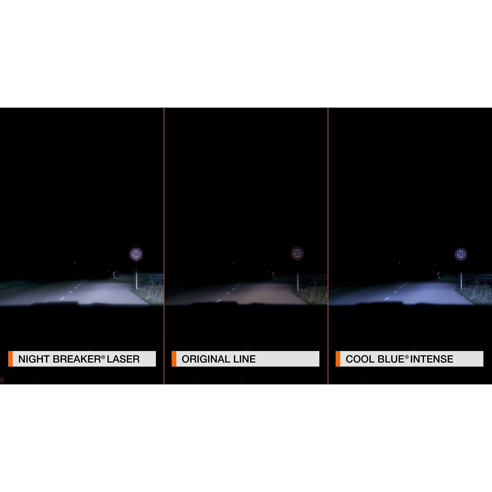 Osram COOL BLUE INTENSE HB4, 100% more brightness, up to 5,000K, halogen headlig