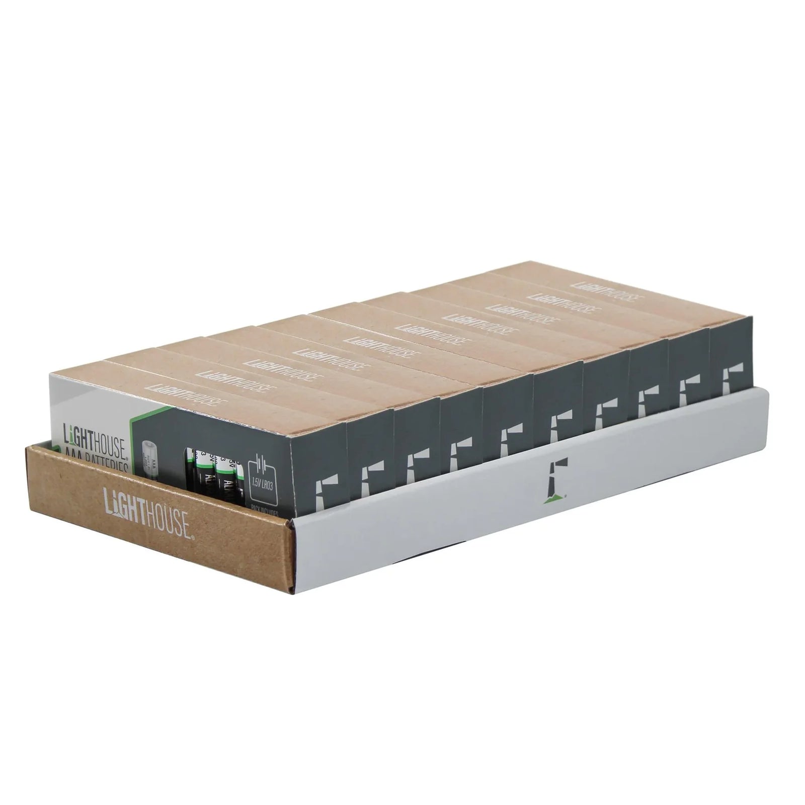 XMS Lighthouse AAA Batteries 24 Pack - L/HBATAAA24