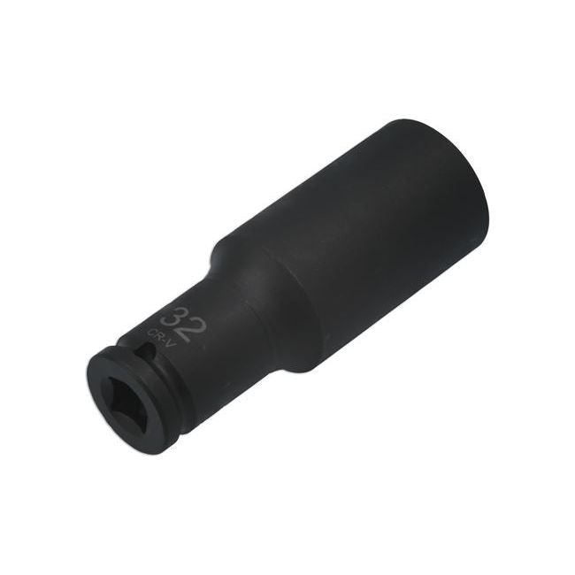 Laser Extra Deep Impact Socket 1/2"D 32mm 7773