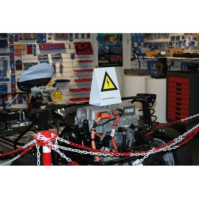 Laser High Voltage Sign (Double Sided) 7574