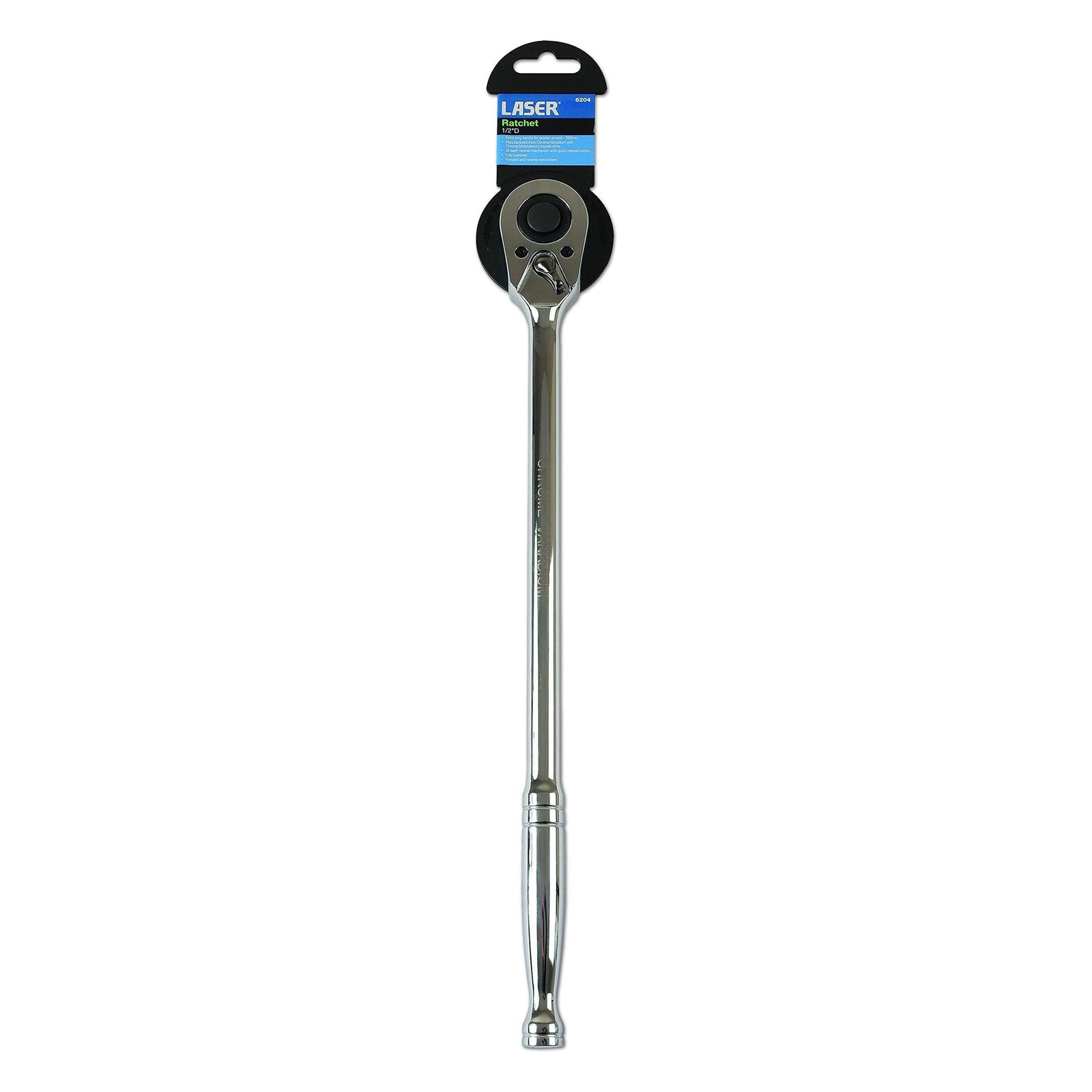 Laser Extra Long Ratchet 1/2"D 6204