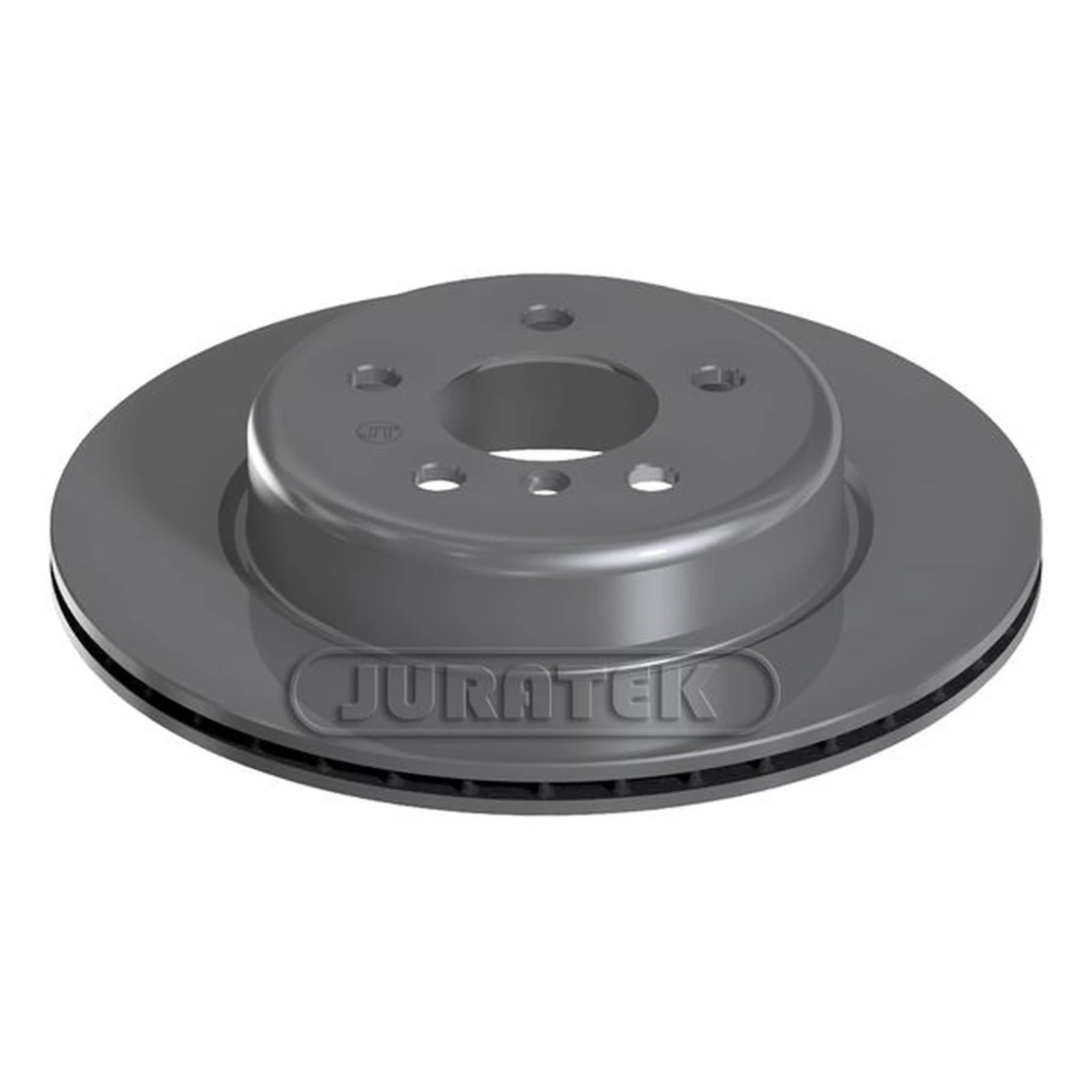 Juratek 2 x Vented Brake Discs fits BMW 5 2009-2017