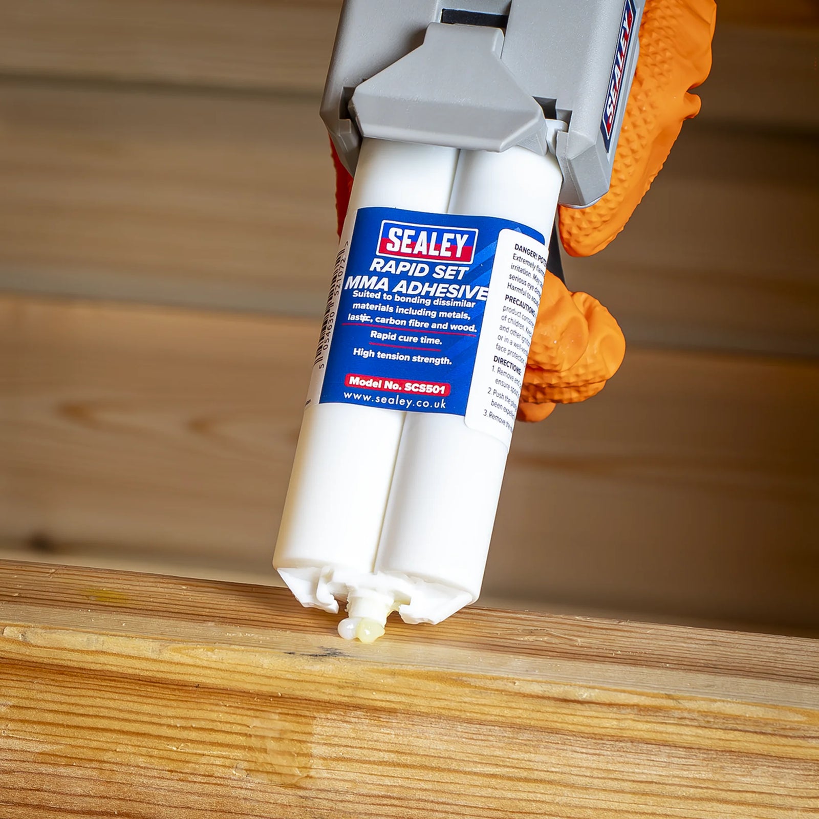 Sealey Rapid Set MMA Adhesive 50ml - High Tension Strength