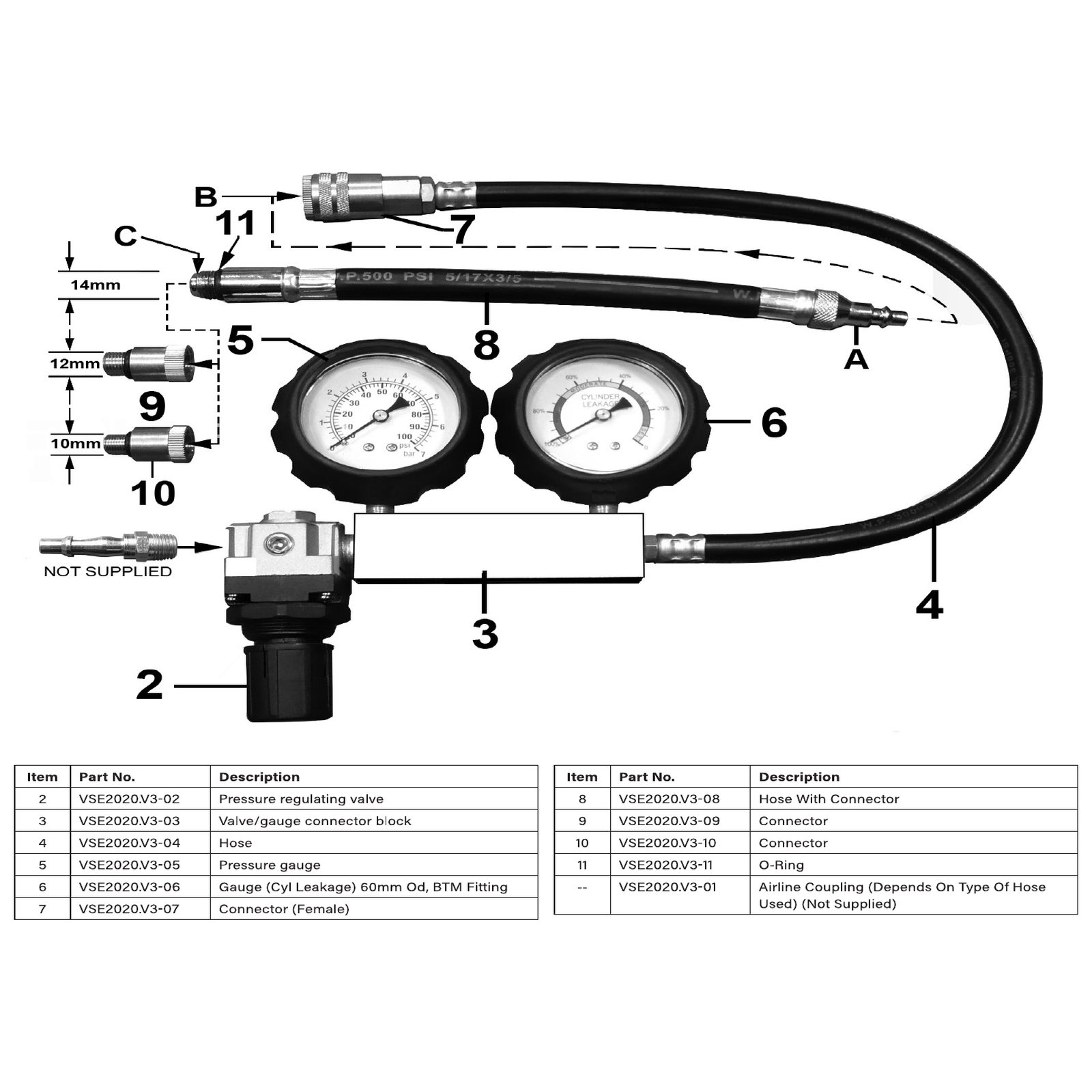 Sealey O-ring VSE2020.V3-11