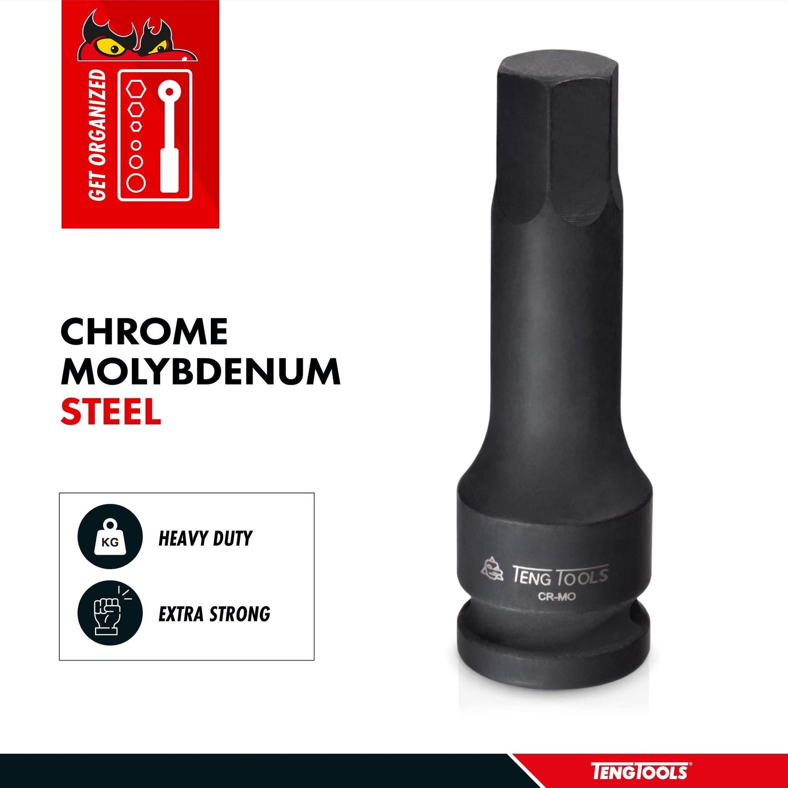 Teng Tools 1/2" Hex Impact Socket DIN AF 5/16"