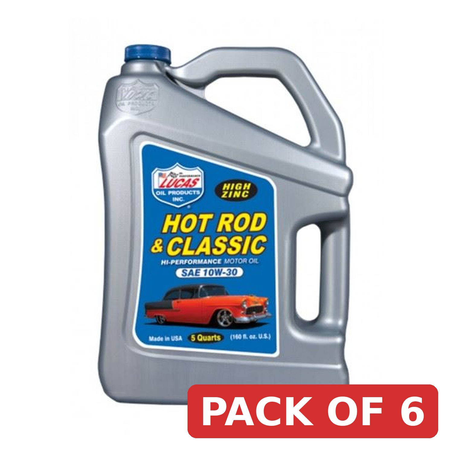 Lucas Oil SAE 10W30 Hot Rod Oil 4.54L