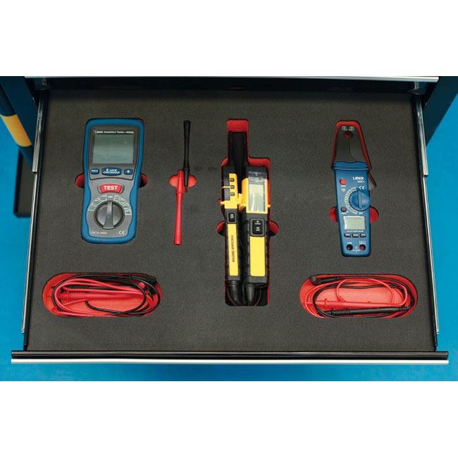 Laser Insulated Test Instruments in Foam Inlay 8489
