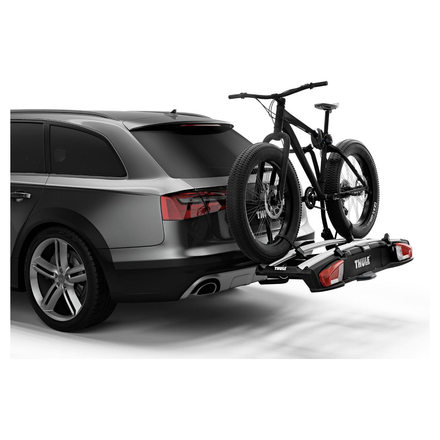 Thule VeloSpace XT two-bike platform towbar bike rack black/aluminium Towbar Bike Rack
