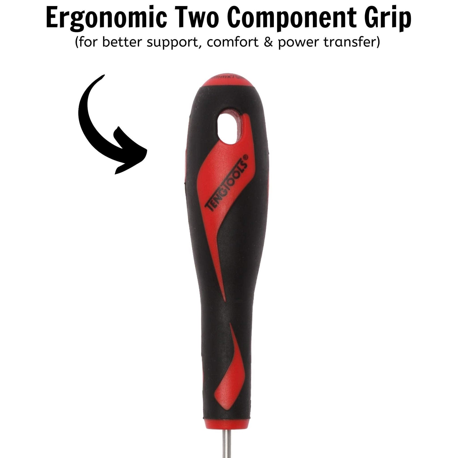 Teng Tools Flat Screwdriver 0.5 x 2.5 x 75mm S