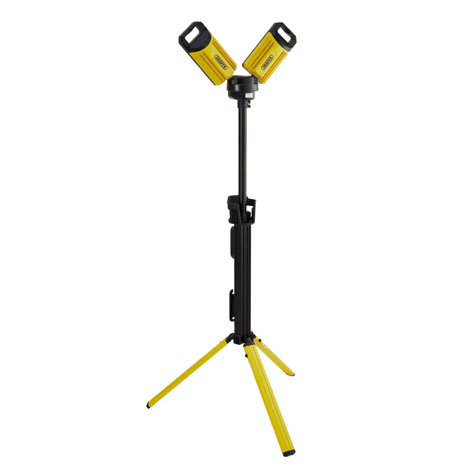 Draper 230V SMD LED Rechargeable Tripod Site Light, 50W, 5000 Lumens, Charging