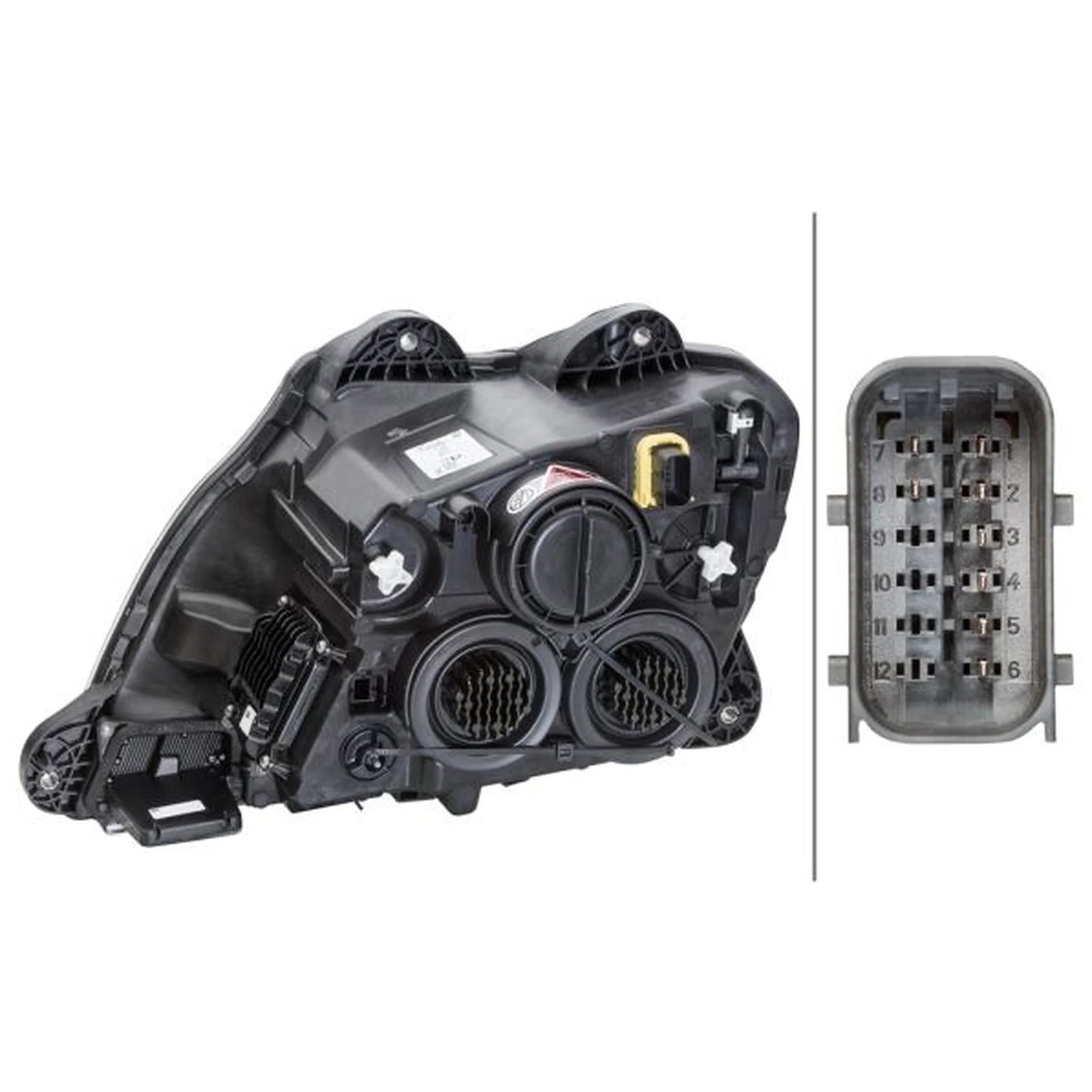 Hella Headlight Headlamp H1 Right 1EX 010 116-721
