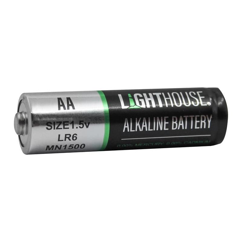 Lighthouse AA LR6 Alkaline Batteries 2400 mAh (Pack 24)