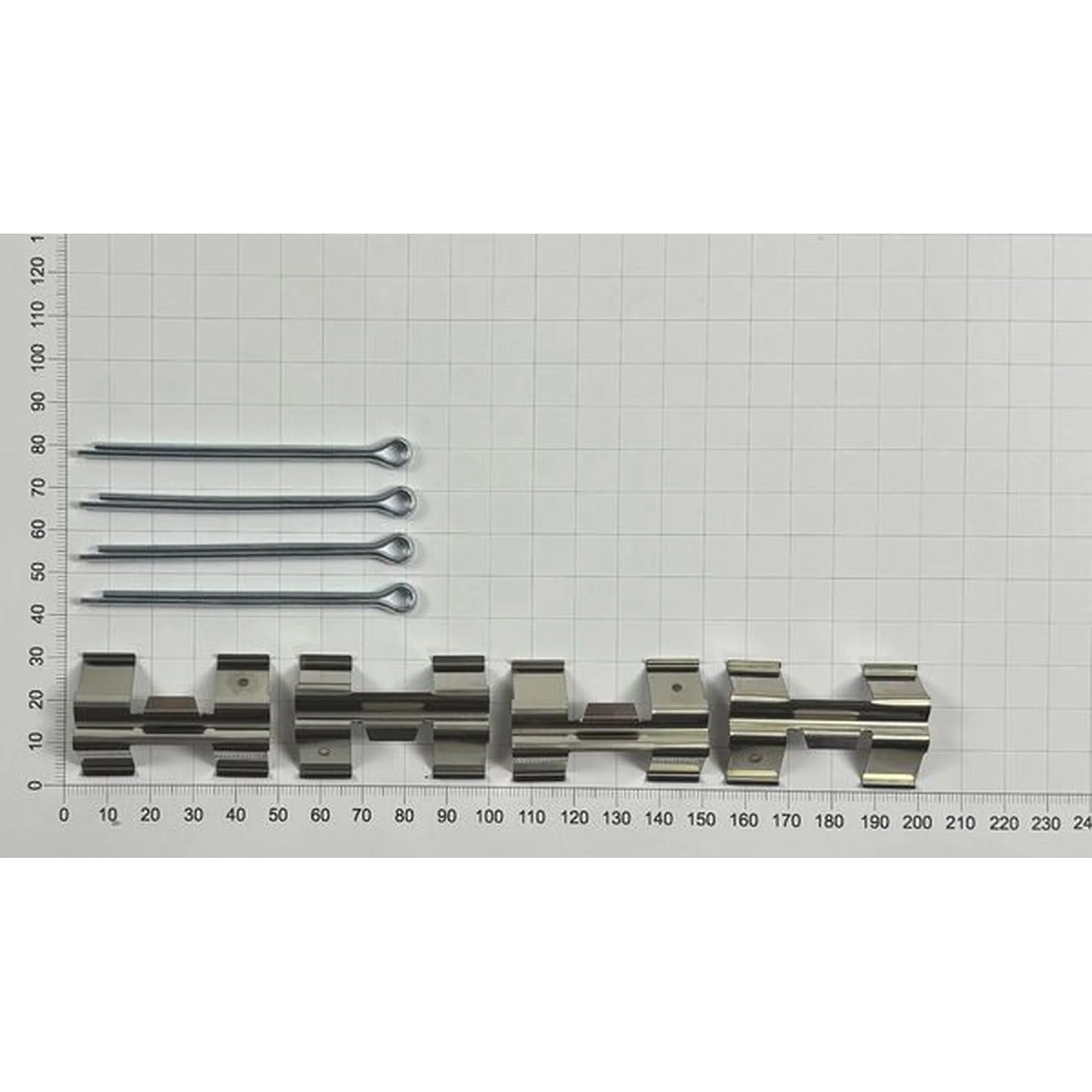 Juratek Brake Pad Accessory Fitting Kit Front JCK1032