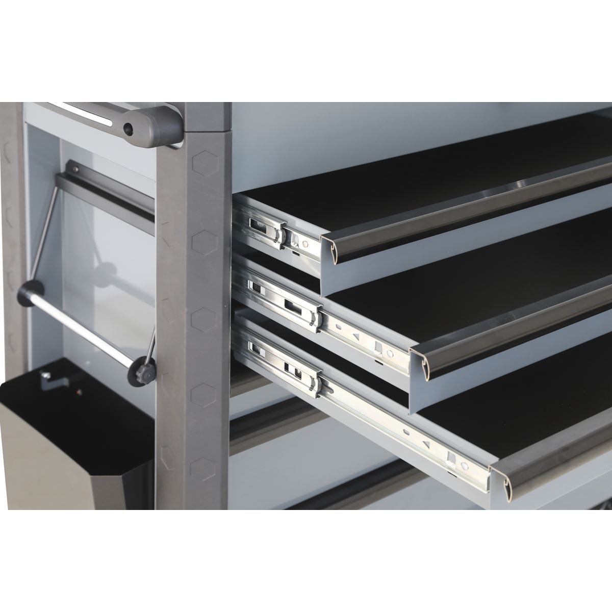 Superline Pro Tool Trolley 6 Drawer - Grey AP366G