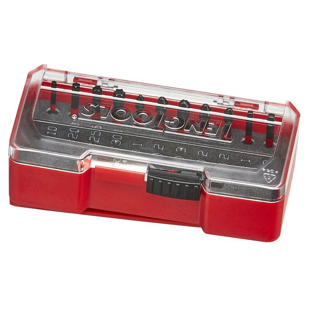 Teng Tools Impact Bit Set Construction With Belt Clip Mixed 12 Pieces