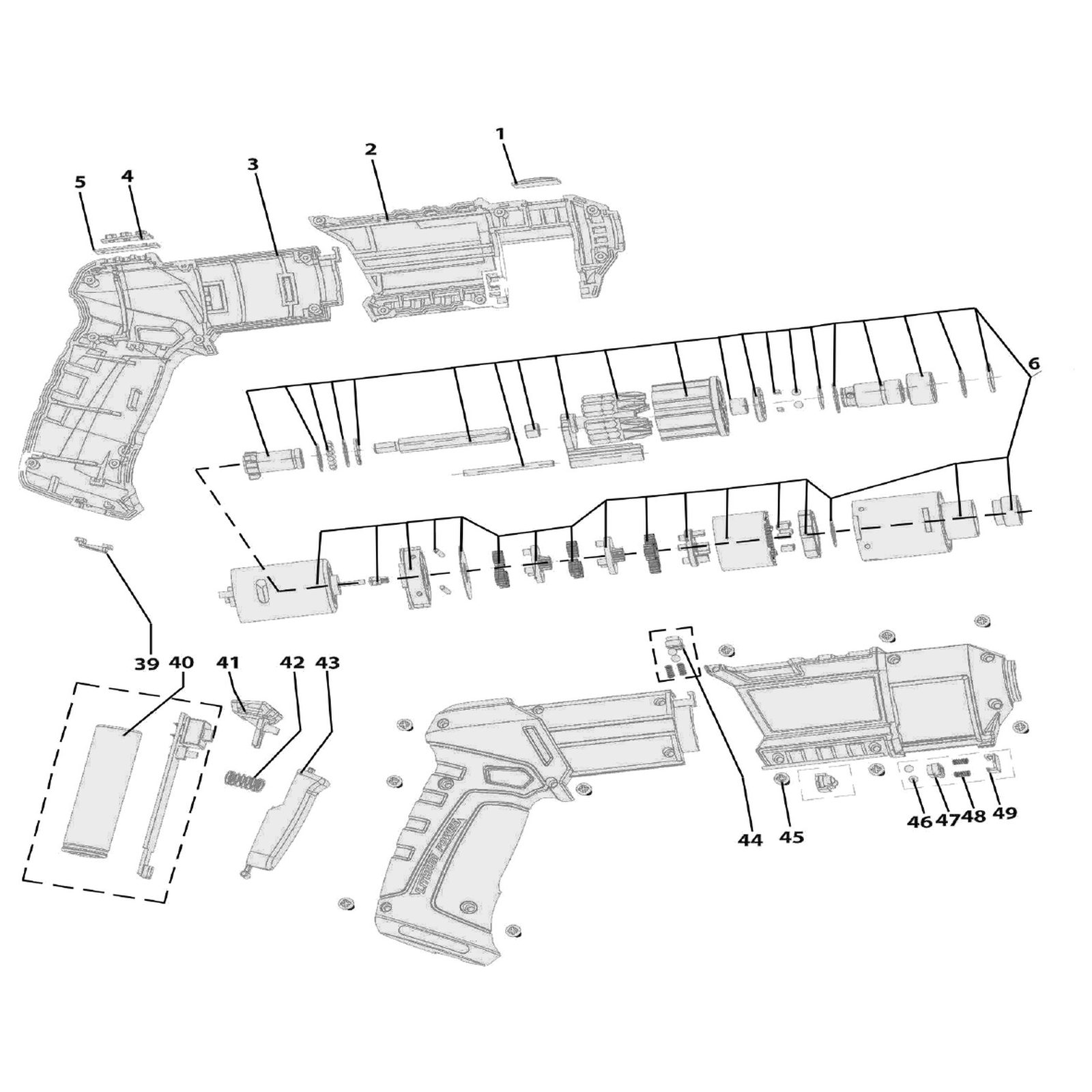 Sealey Function button CP36MS.04
