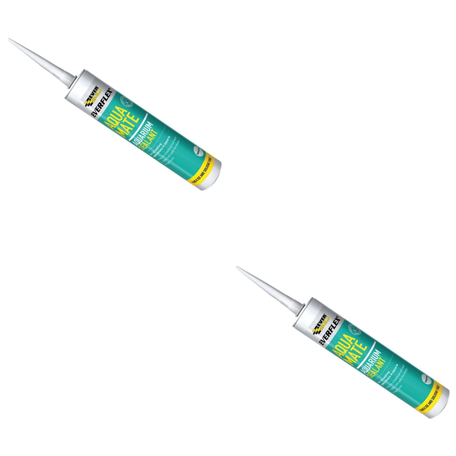 Everbuild Sika Aqua Mate Silicone Transparent 295ml - 489687
