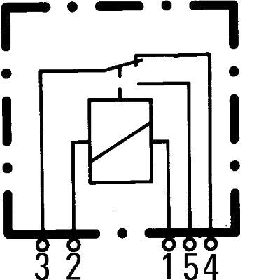 Hella Main Power Relay 4RD 933 319-017