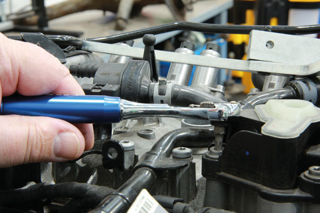 Laser 3-in-1 Mini Ratchet Spanner - with Interchangeable Drives