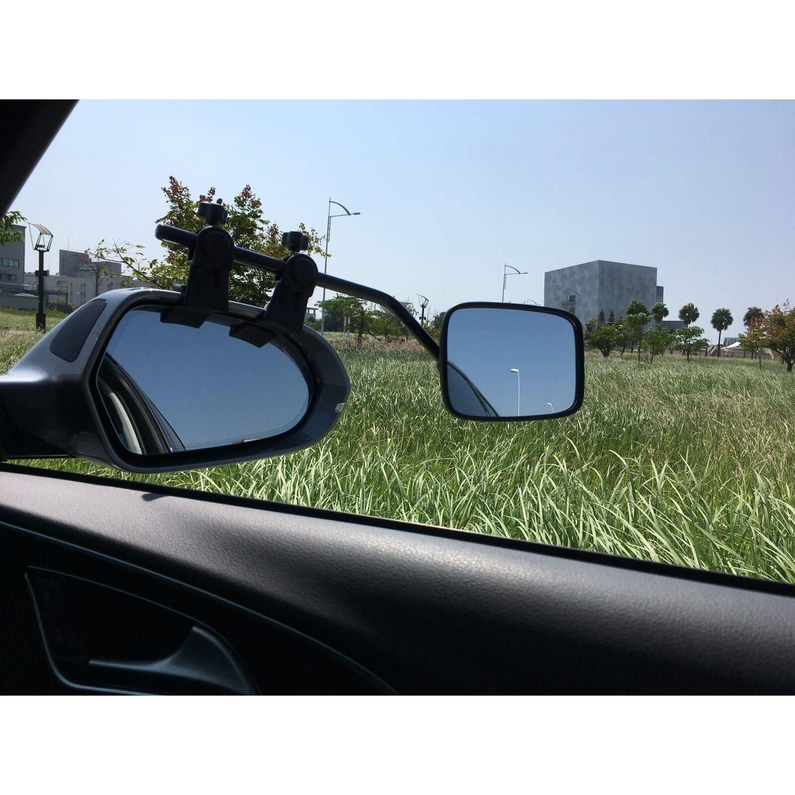Milenco Falcon Super Steady Caravan Towing Mirrors - Pair - Twin Pack