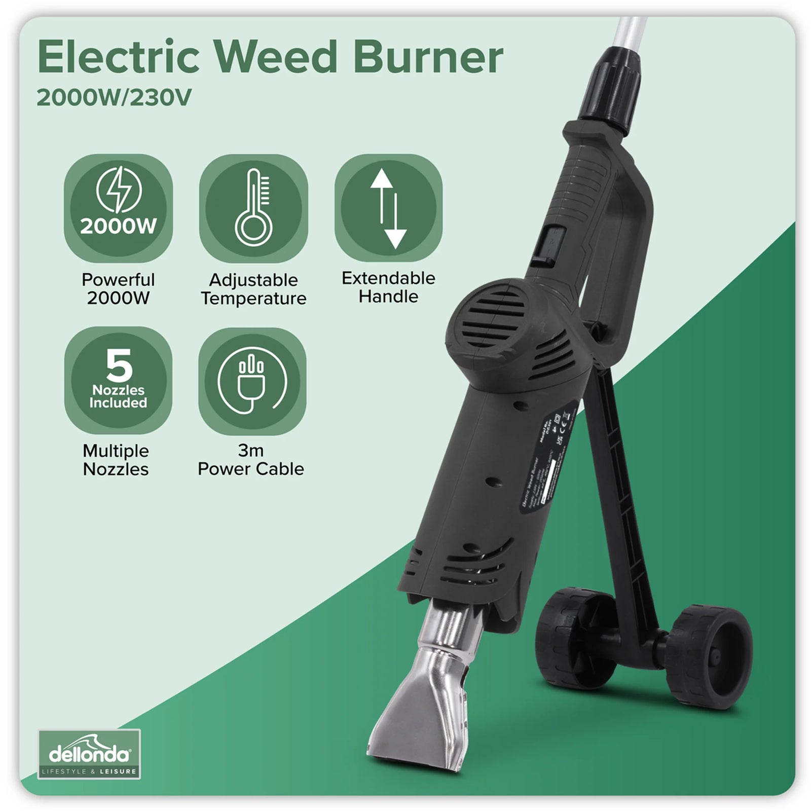 Sealey Electric Burner DG301 2000W for Plants & Weeds