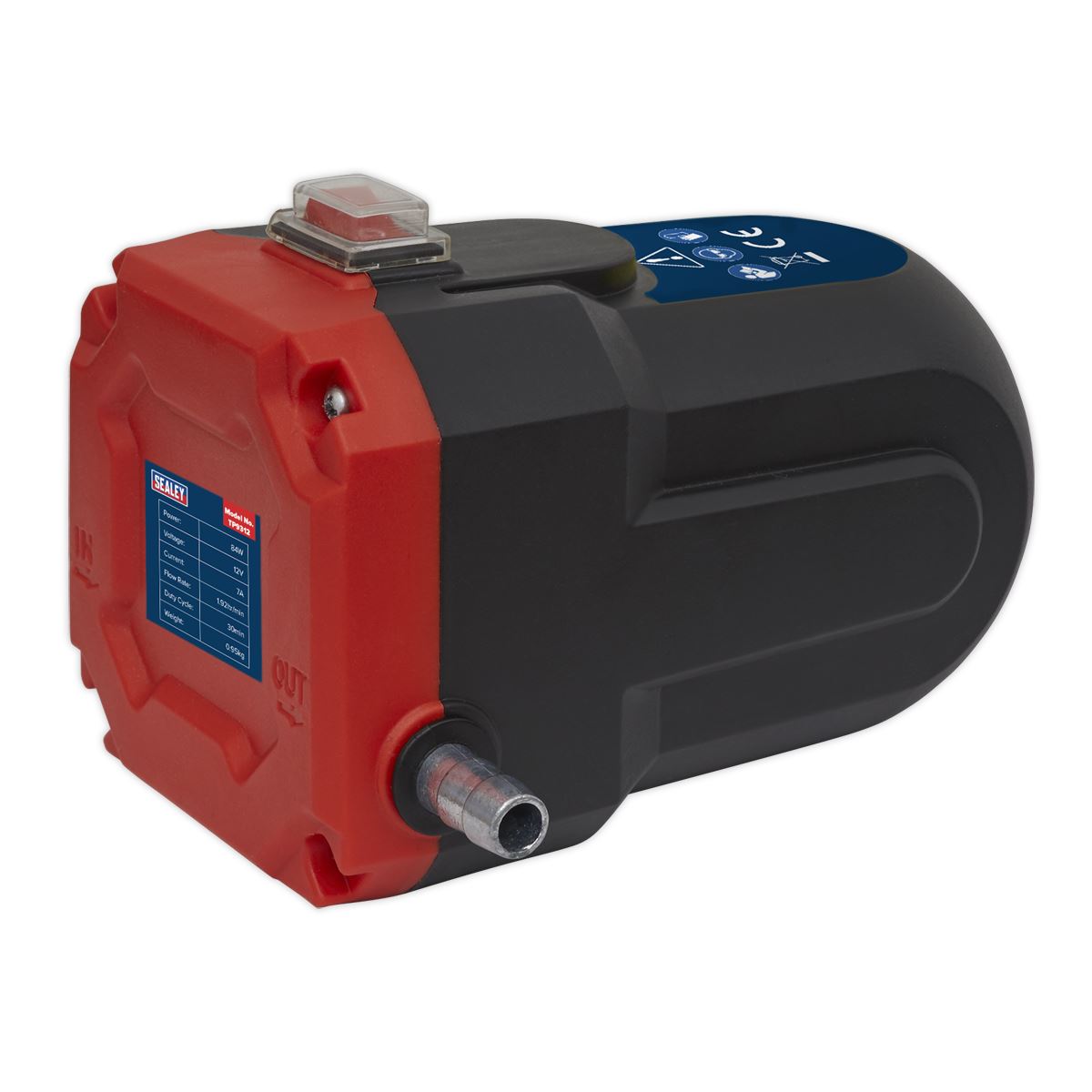 Sealey 12V 84W Oil Diesel Transfer Pump Fuel Transfer Siphon Extractor