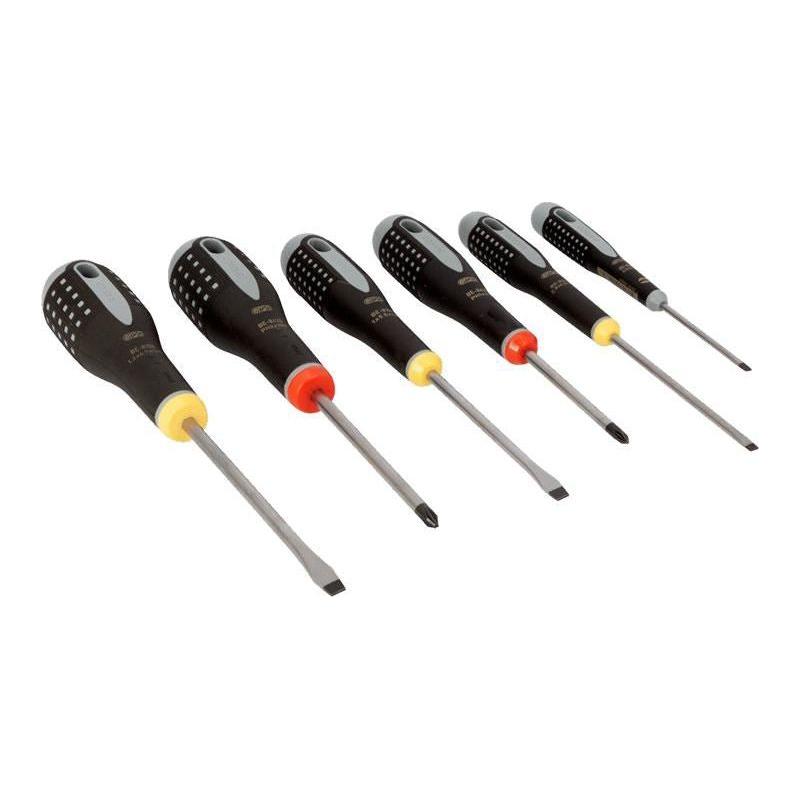 Bahco BE-9881 ERGO™ Screwdriver Set, 6 Piece