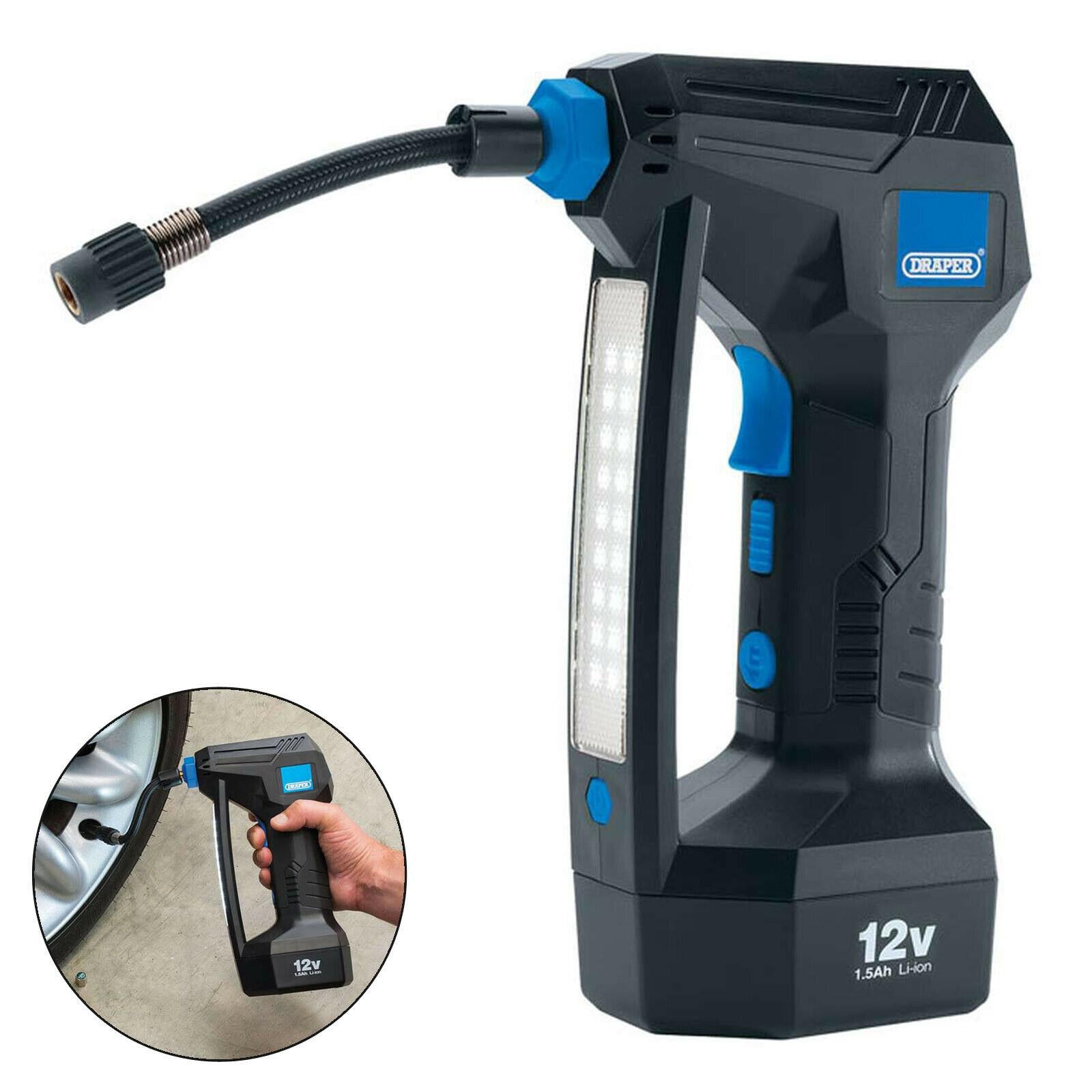 Draper 12V Cordless Air Compressor 20582