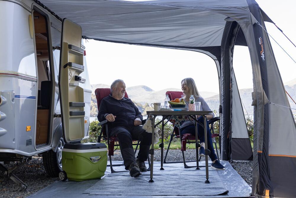Vango Sunlight Air - Awning/Canopy for Campervans Low Cloud Grey