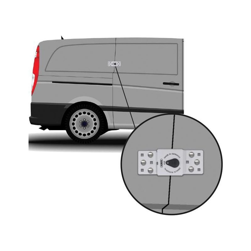 Abus Mechanical 86642 Van Lock Set