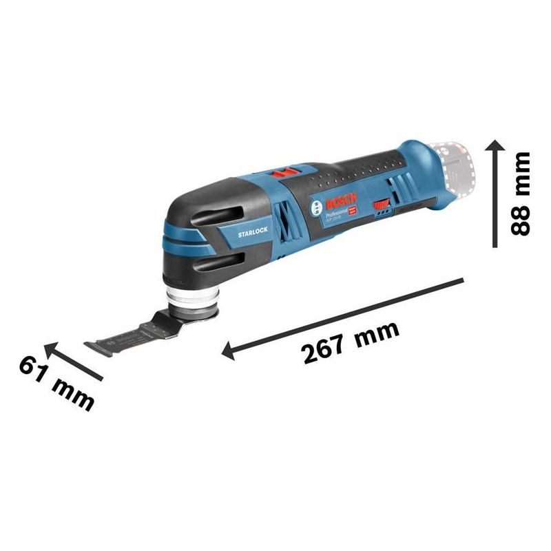 Bosch GOP 12V-28 Professional Multi-Cutter 12V Bare Unit
