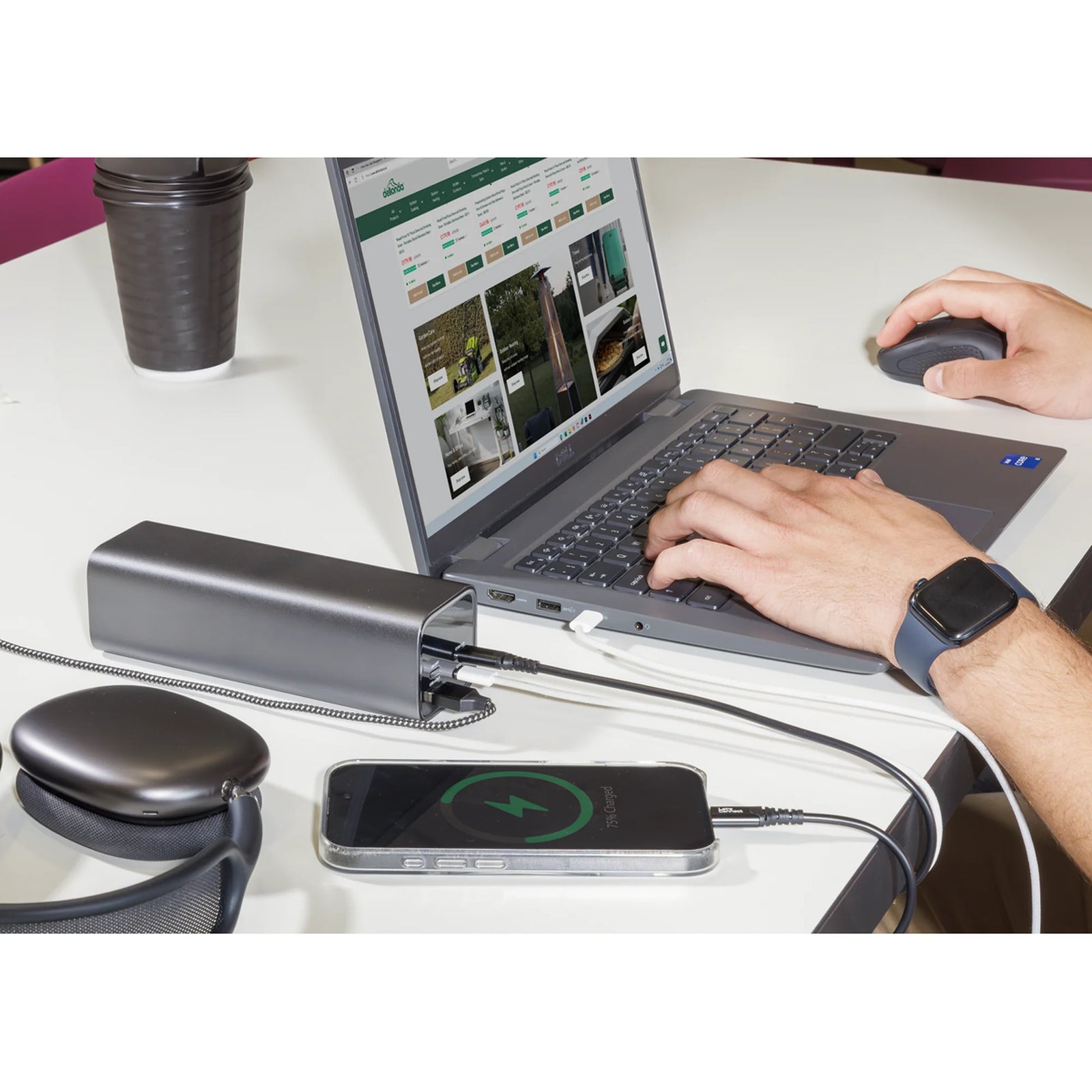 Dellonda Portable Power Bank DL168 27000mAh 140W