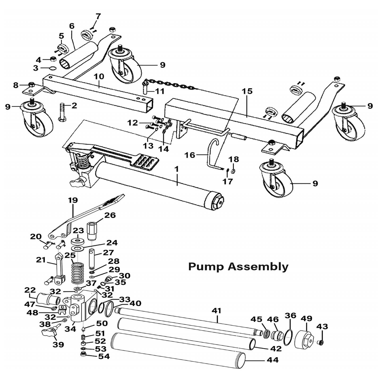 Sealey Pump Core WS650-V3-27