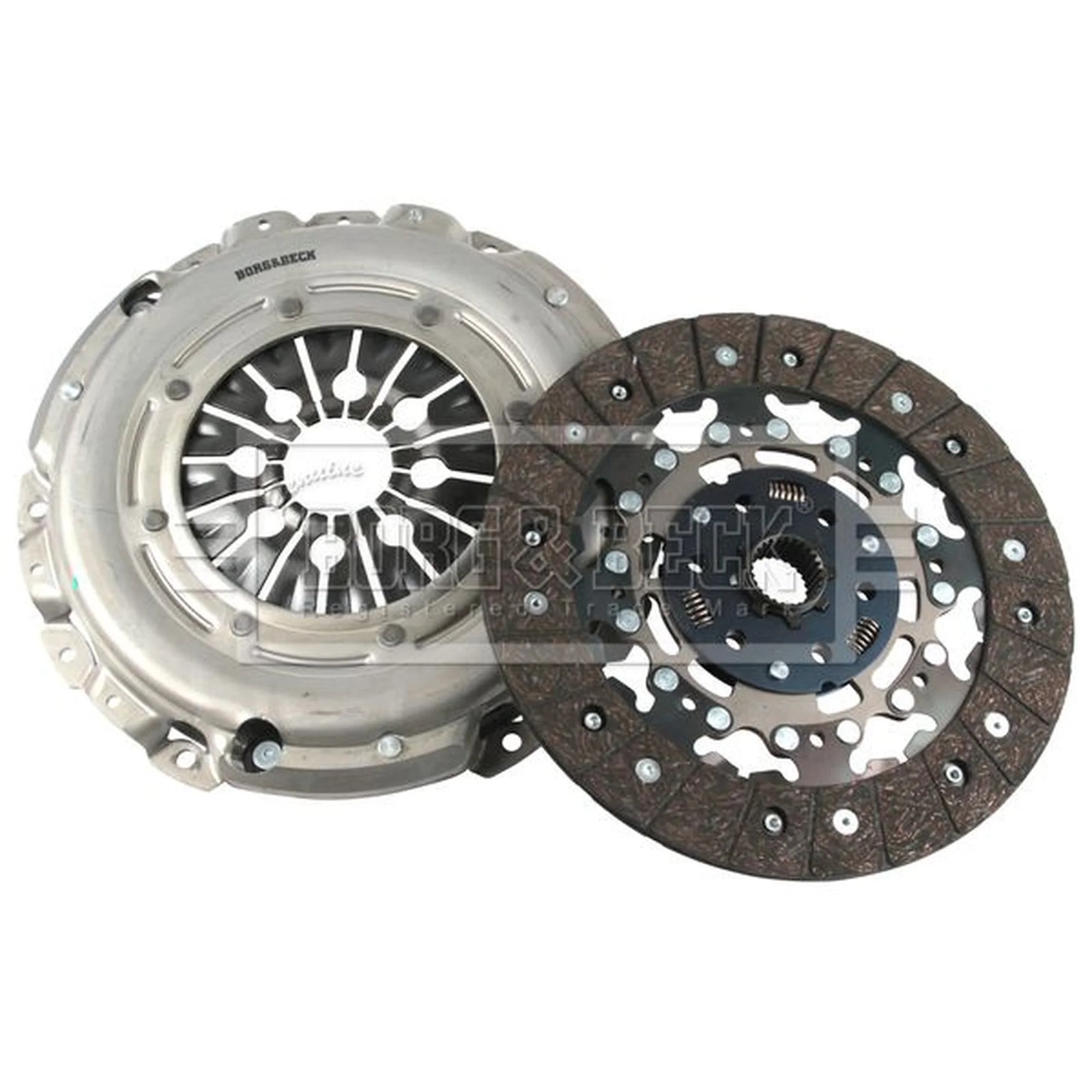 Borg & Beck Clutch Kit Set 3pc 240mm HK2860