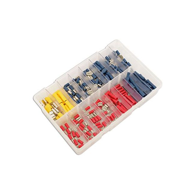 Tool Connection Assorted Push-On Terminals Box 200pc 31853