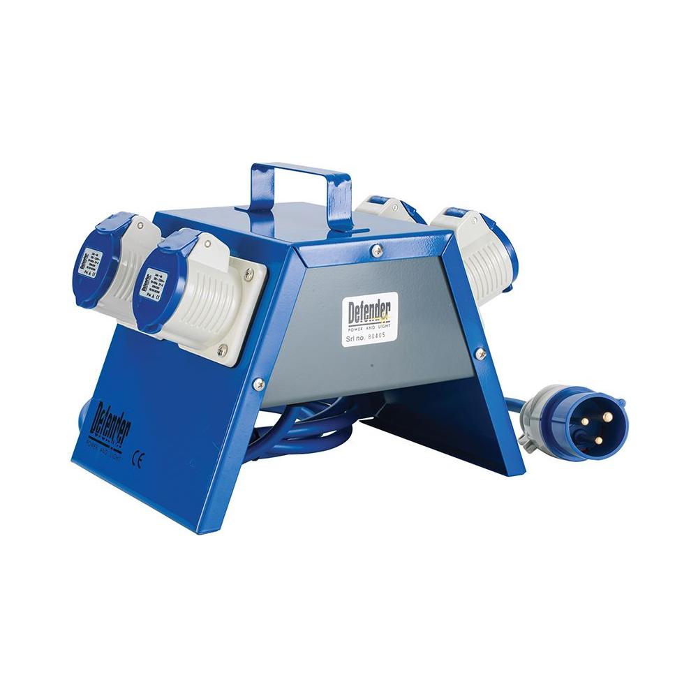 Defender Splitter Box 4 x 16A 230V
