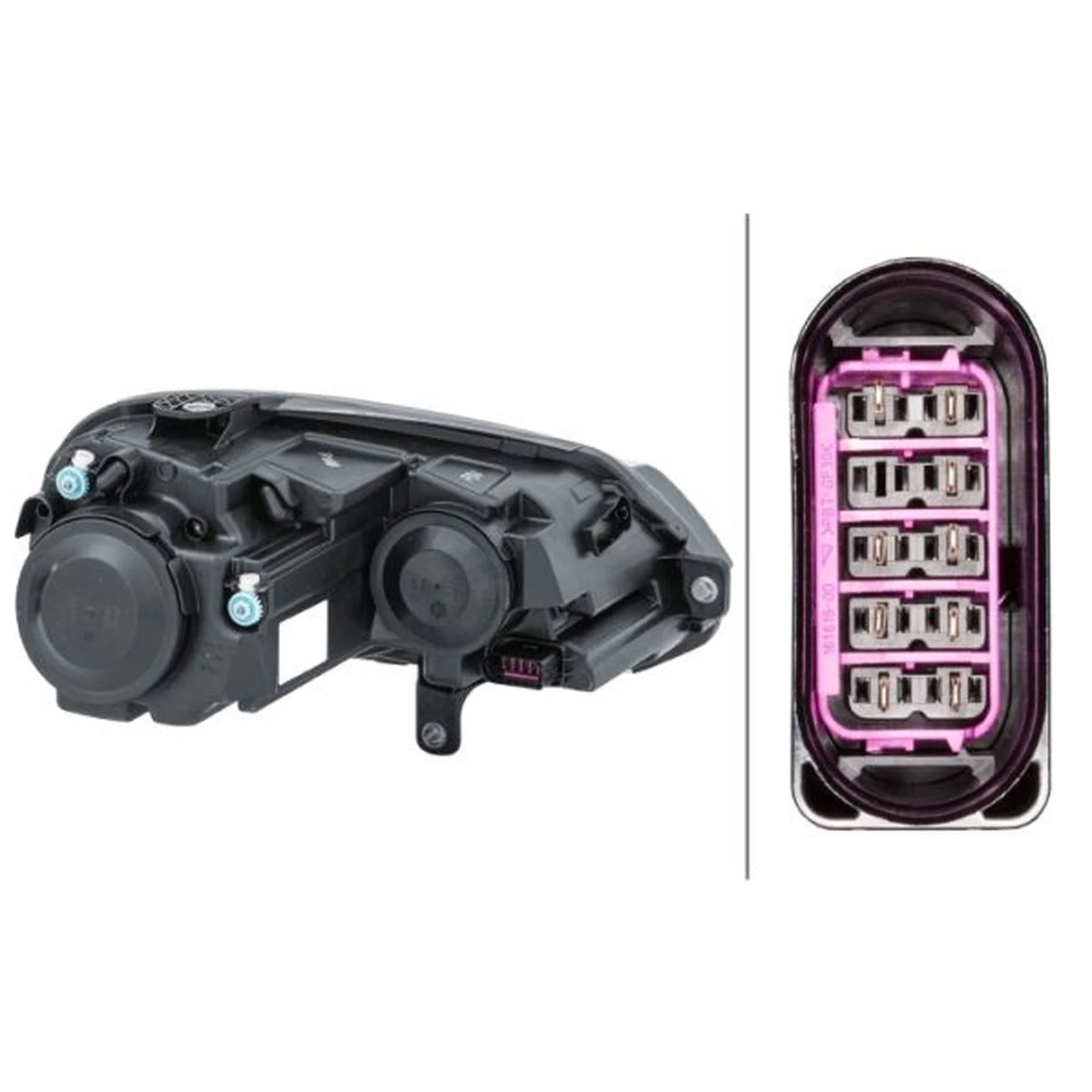 Hella Headlight Headlamp PSY24W Left 1EJ 010 750-311