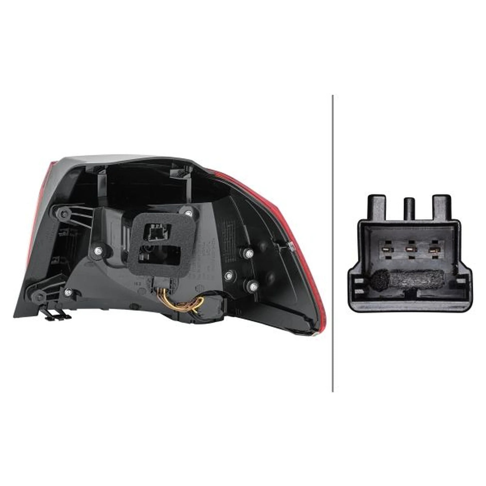 Hella Tail Light / Lamp WY21W Left 2SD 010 408-071