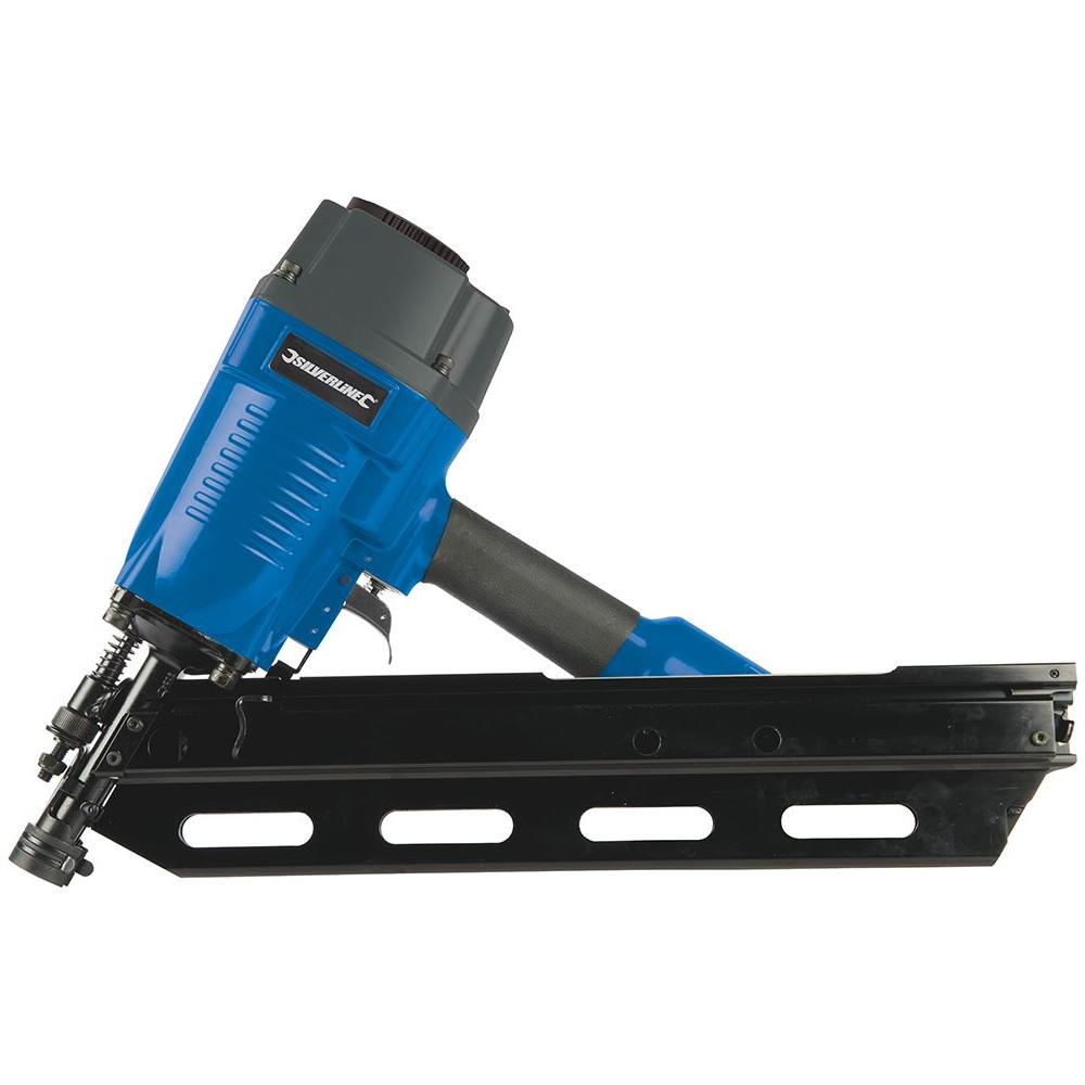 Silverline Air Framing Nailer 90mm 10 - 12 Gauge