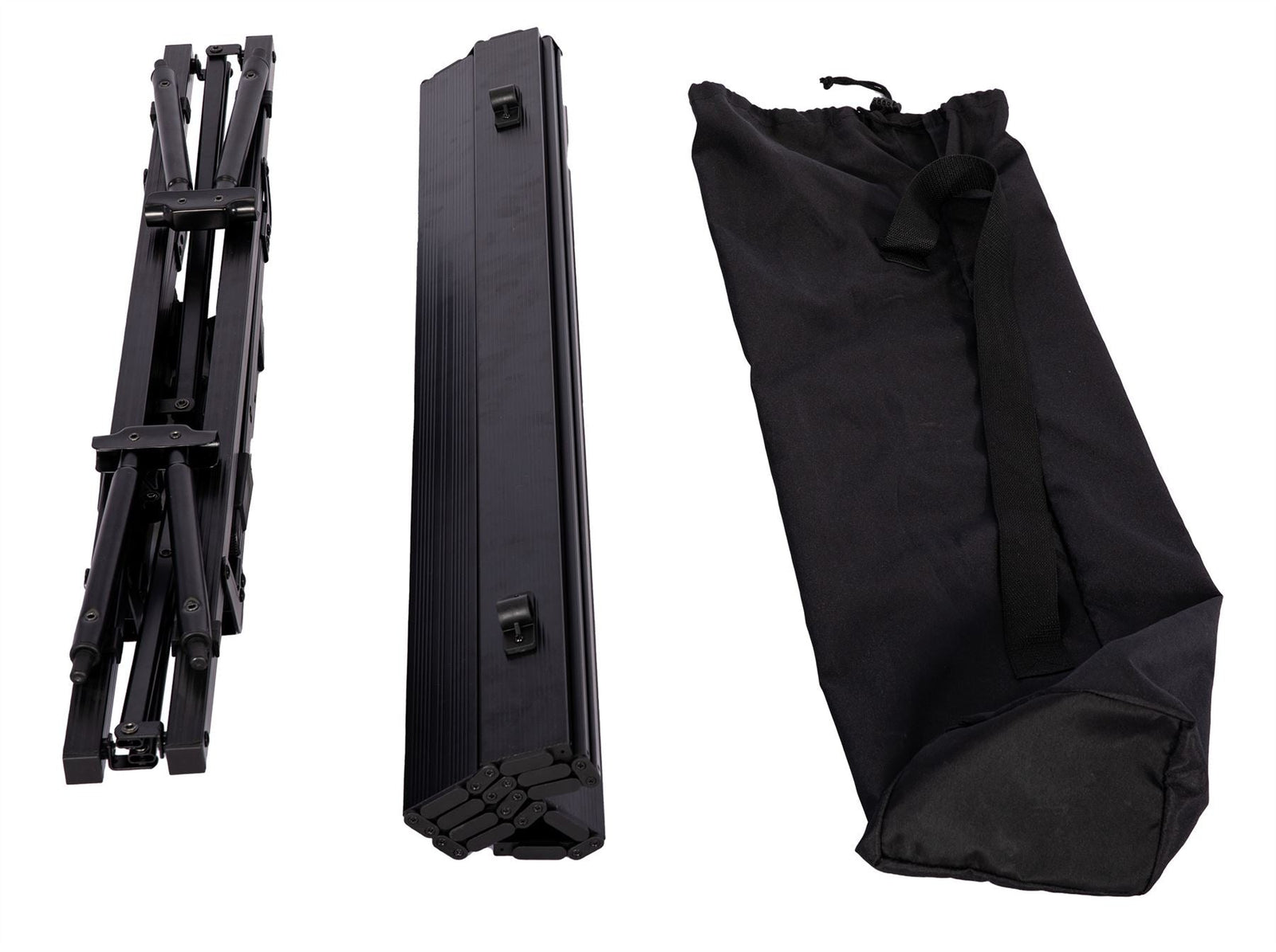 Quest Elite Brenig Slatted Black Camping Table