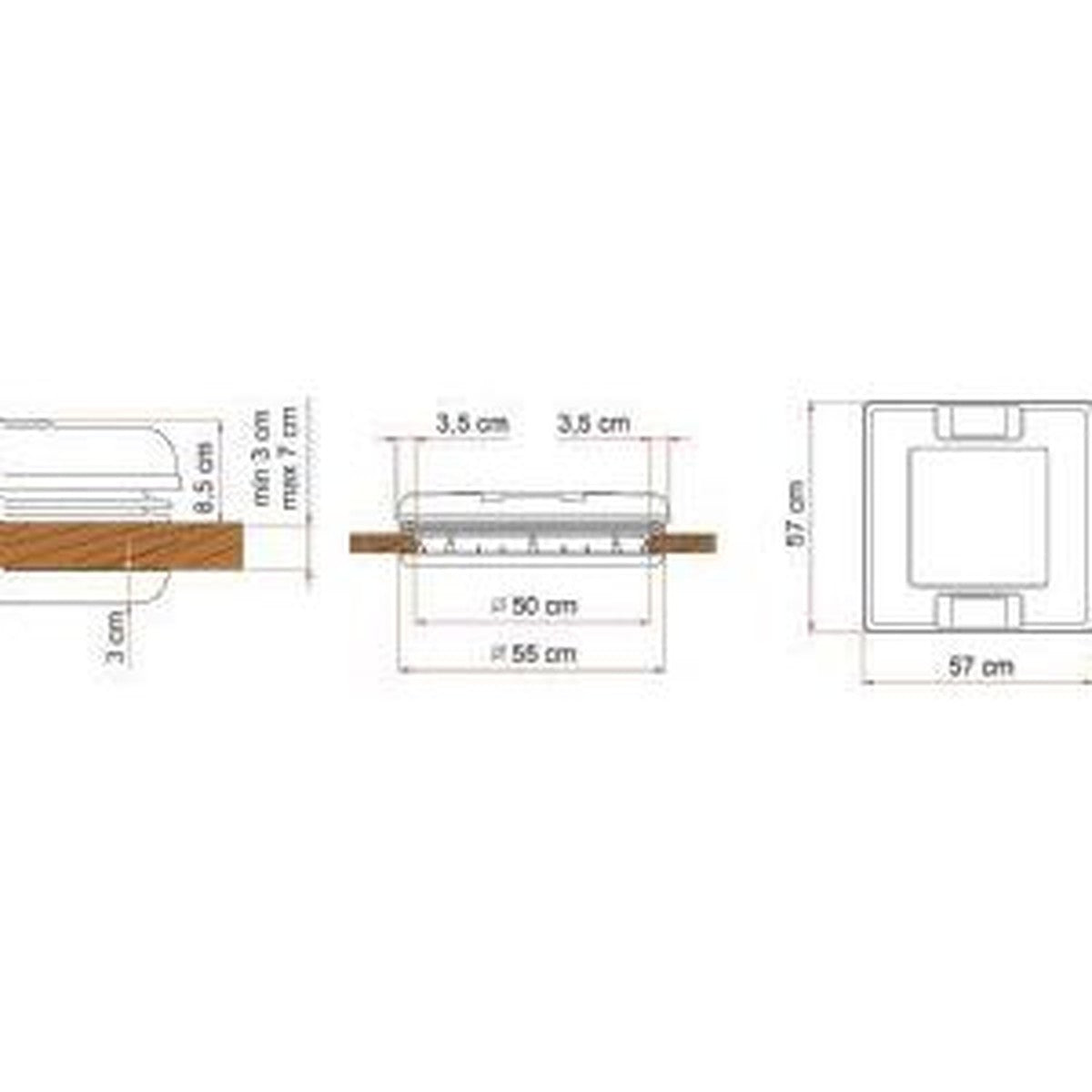Fiamma Vent 50 Crystal 01668-02D